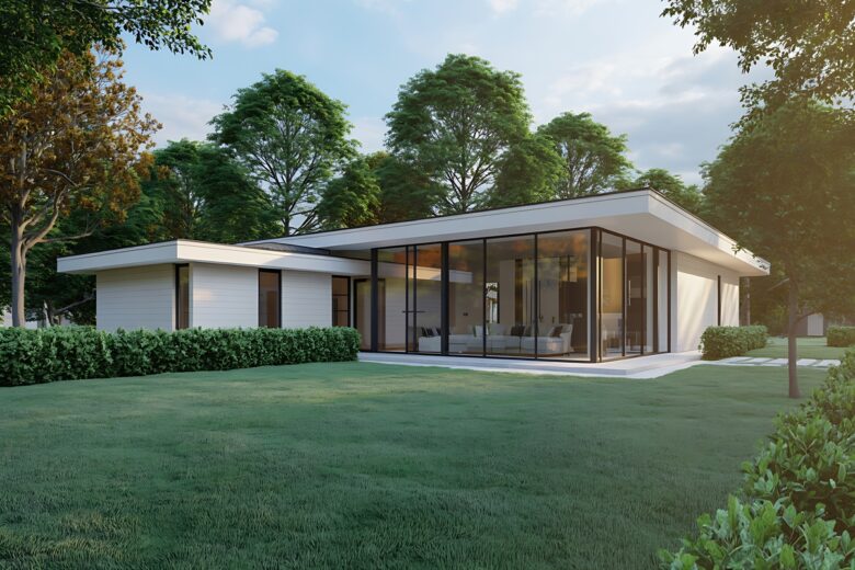 Esterni casa minimal