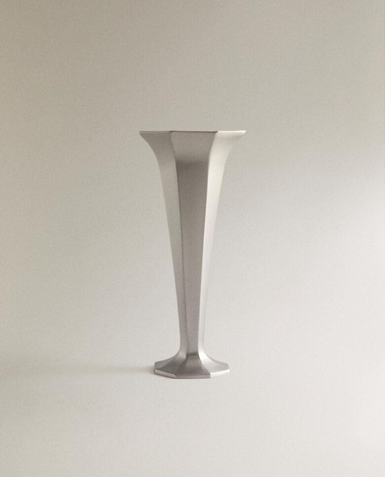 Vaso sfaccettato grande