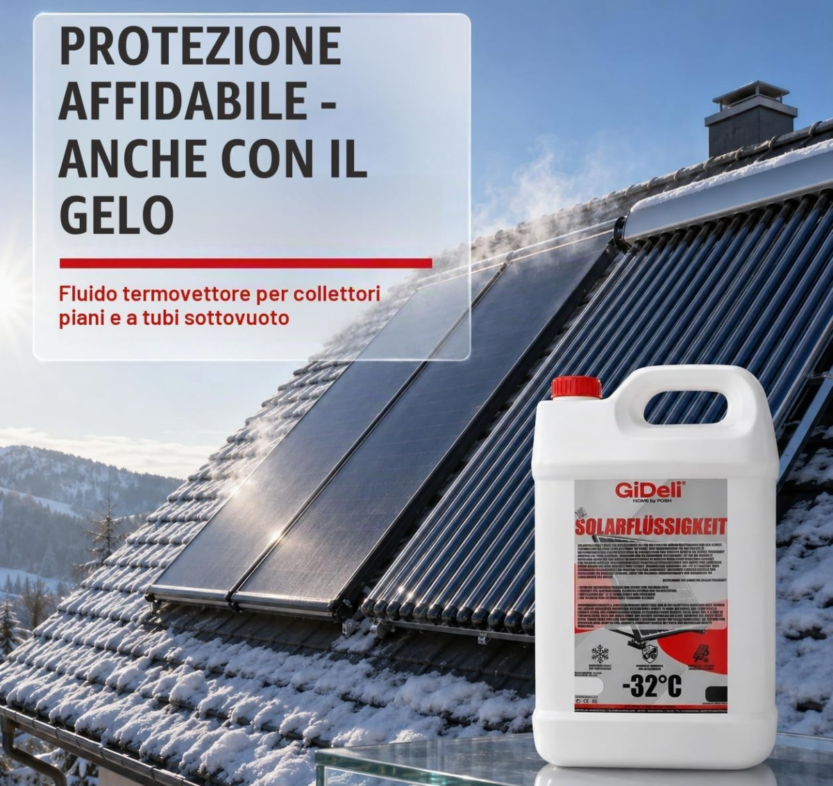Glicole per pannelli solari Glicole per pannelli solari