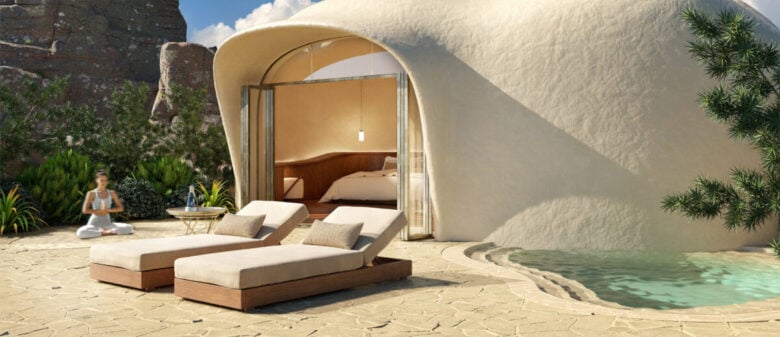 Luxury experience room. Stefanie Battistella