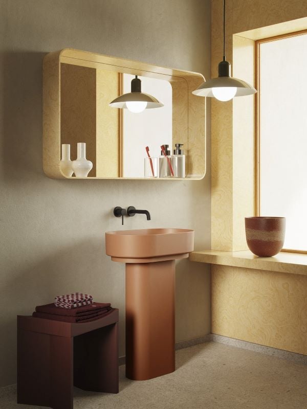 Il lavabo sperimenta nuove forme e diventa il protagonista indiscusso del bagno Il lavabo sperimenta nuove forme e diventa il protagonista indiscusso del bagno