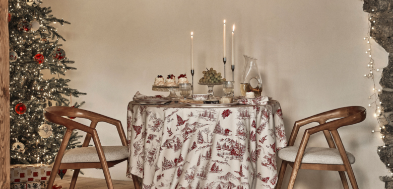 collezione natalizia coincasa dedicata alla tavola delle feste