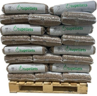 Bancali di pellet a prezzi interessanti, su ManoMano 2 soluzioni da 300 e 600 kg contro il freddo